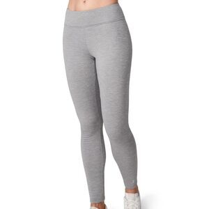 Free Country Women’s Gray Fleece Base Layer Pants, Quick Dry, Size Med
